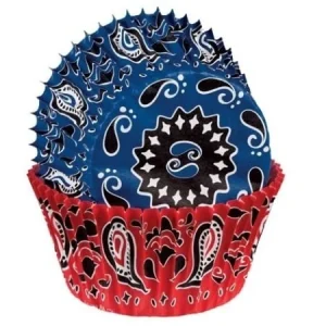 100 mini caissettes bandana