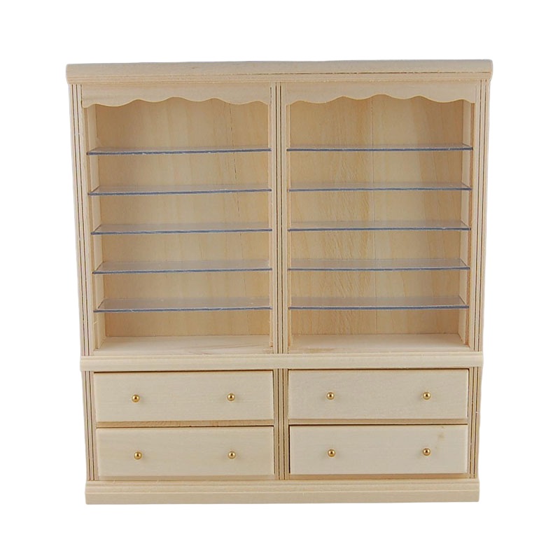 Bibliothèque en bois brut – Image 2