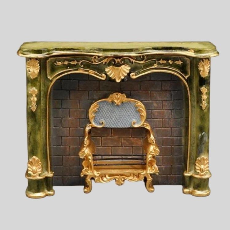 Cheminée en résine