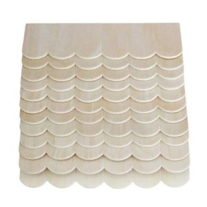 Bande de tuiles festonnées – Lot de 12